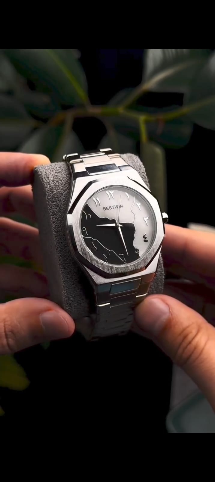 Sliver aura stain less steel