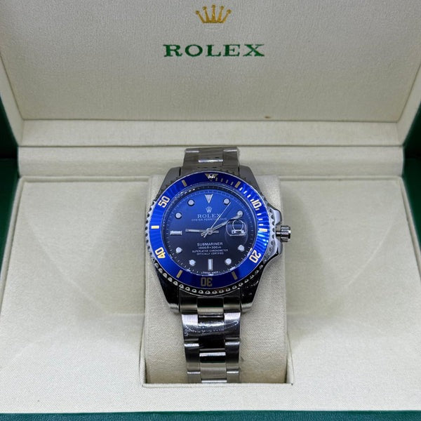 Rolex Submariner Blue Dial with Rotating  Master Lock