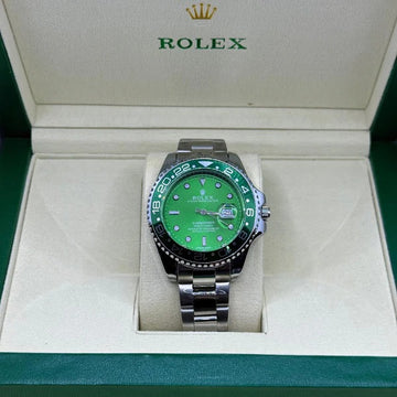 Rolex Submariner Green Rotating Dial with Master Lock