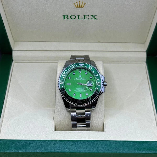 Rolex Submariner Green Rotating Dial with Master Lock