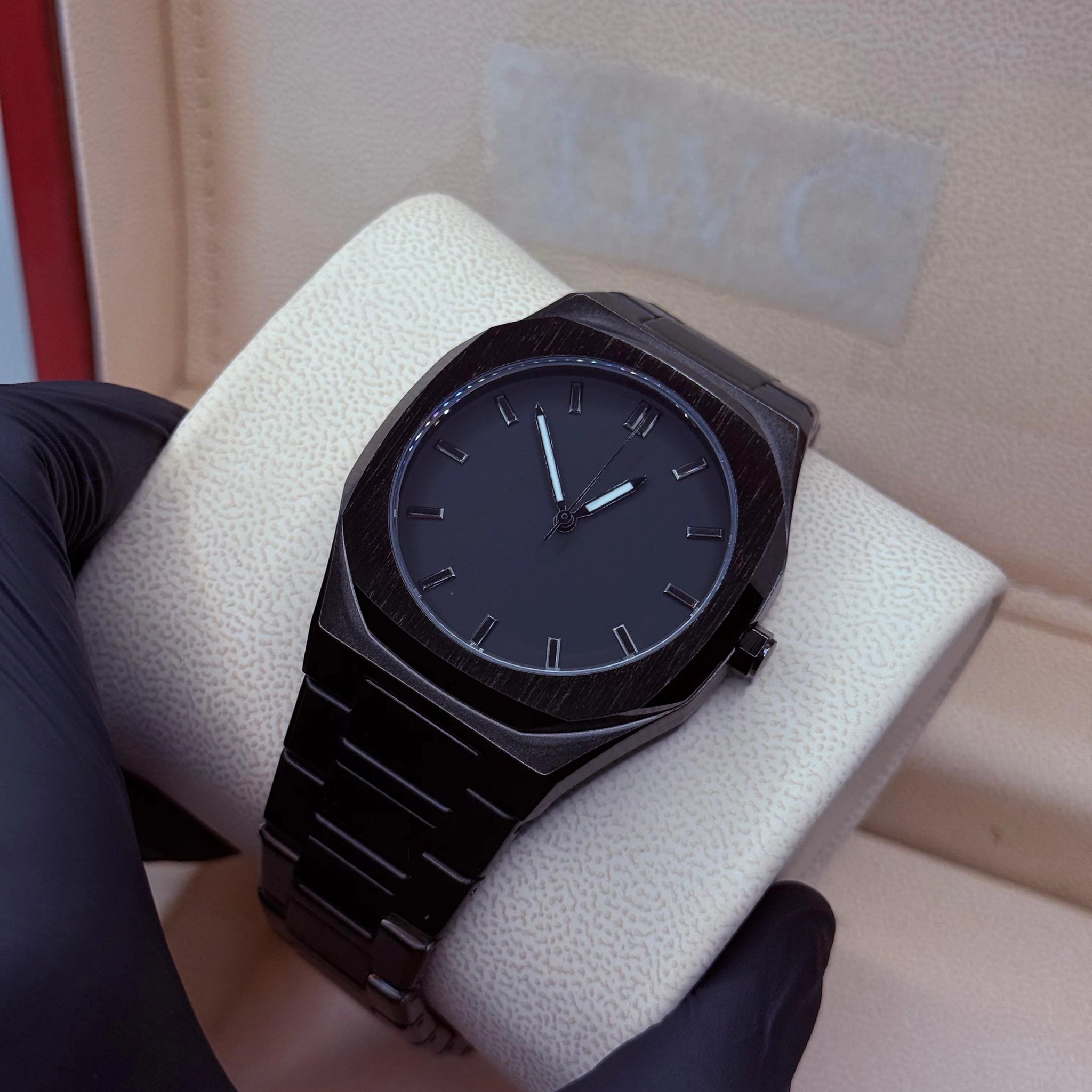 Black aura  stain less steel