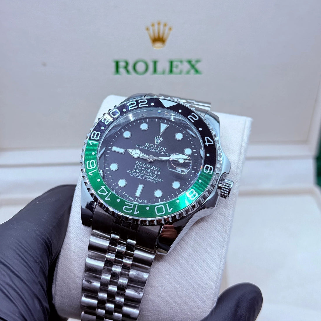 Rolex Deepsea Green& Black Rotating Dial