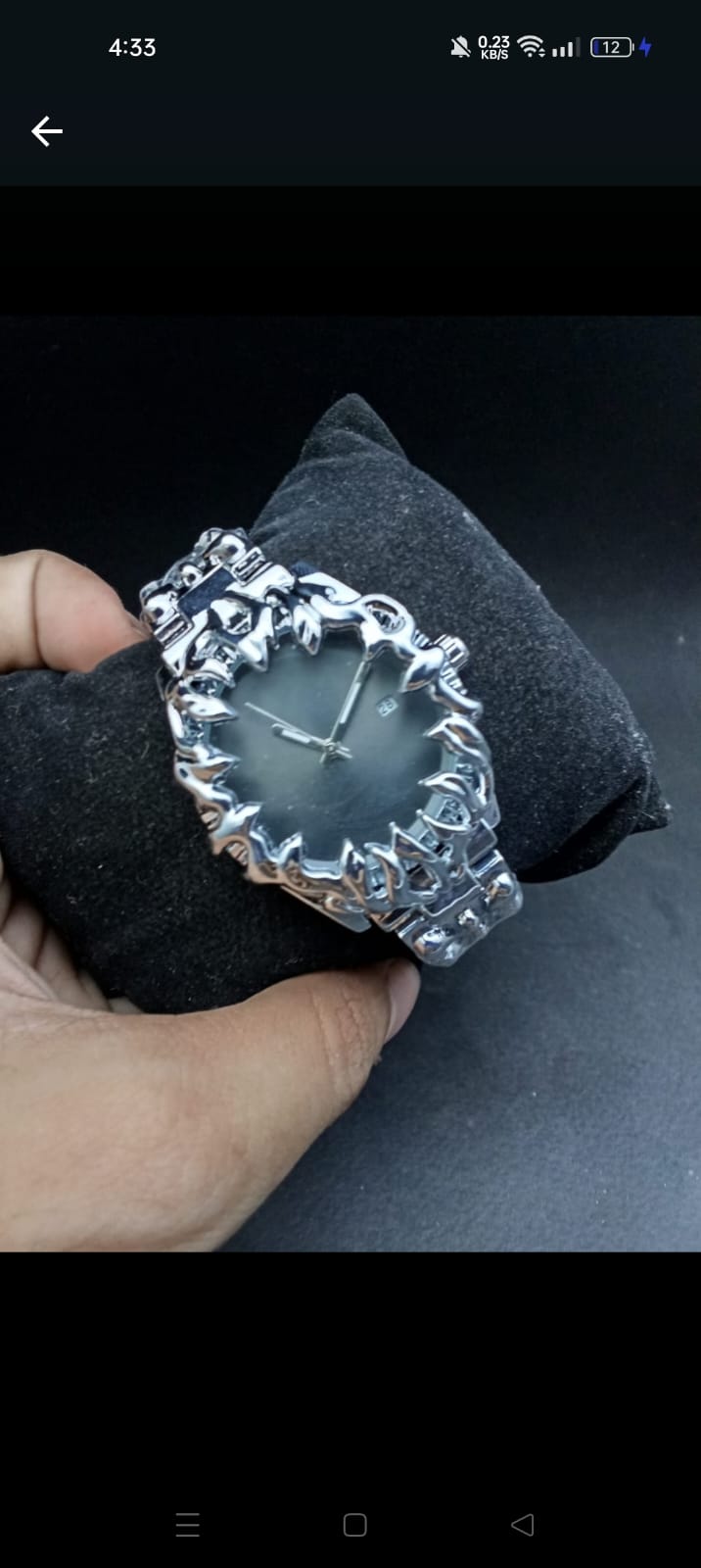 Claw Watch with Grey Dial  (free shipping)